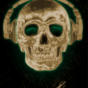 Gold Skull
